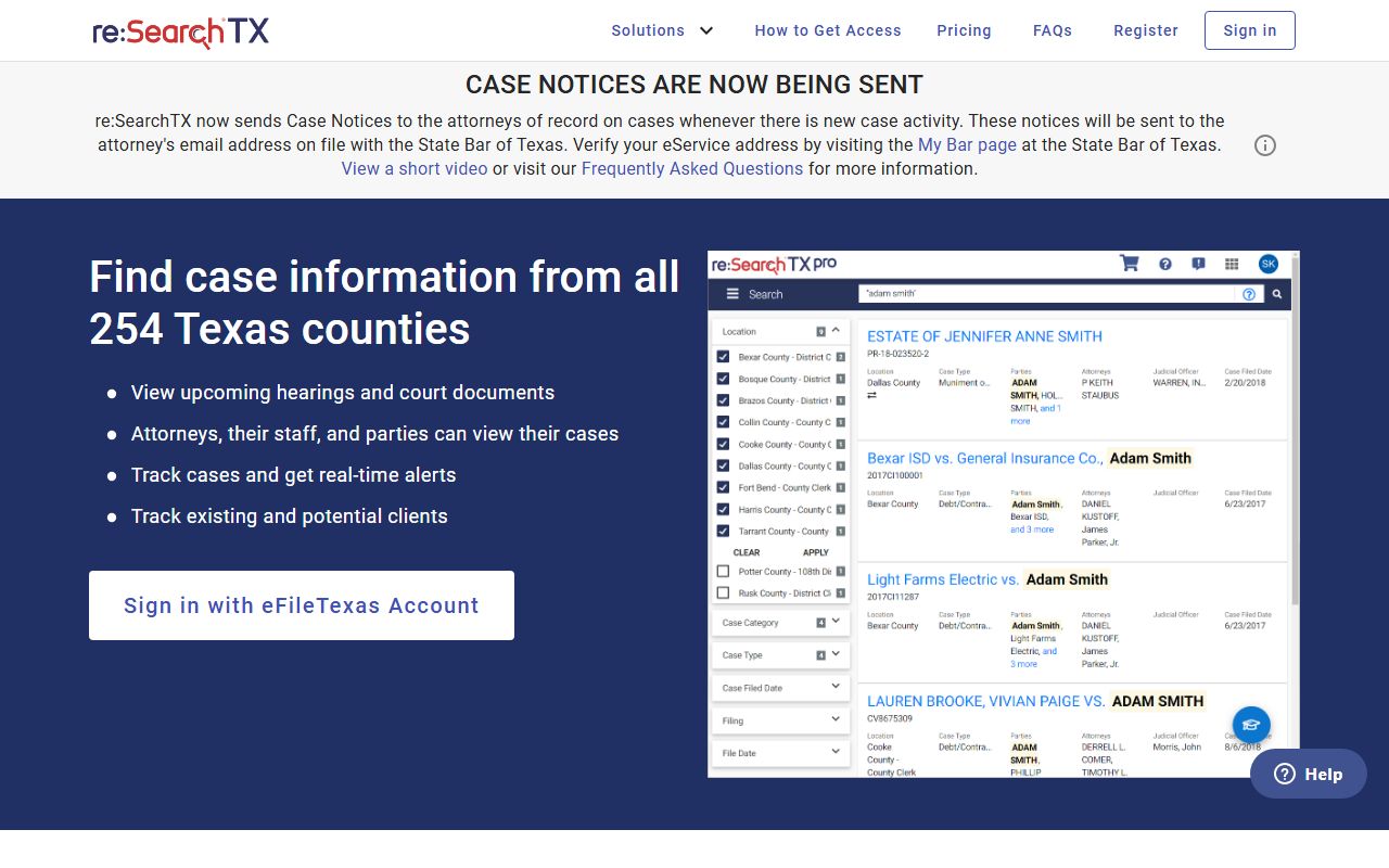 Kendall County court records after jail arrest reSearchTX portal